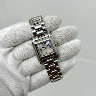 CHOPARD WATCH 27/8893-23 8892 HAPPY DIAMOND MOP FACE QZ WATCHONLY NO BATTERY 882248