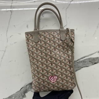 GOYARD BAG 2WAY PINK POITIERS CLAIRE-VOIE MINI TOTE ADM 020233
