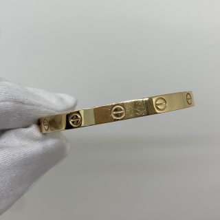 CARTIER FINE JEWELRY BRACELET CLASSIC LOVE BRACELET #17 YG750 31.64G FULL SET 2021