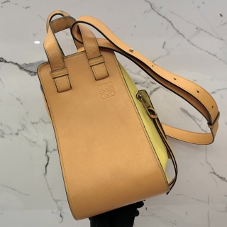 LOEWE BAG HAMMOCK MEDIUM YELLOW