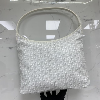 GOYARD BAG BOHEME PM WHITE (W POUCH) - 2026 JULY RECEIPT