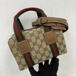 GUCCI BAG OPHIDIA 856055 GG SUPREME CANVAS 2WAY BOSTON