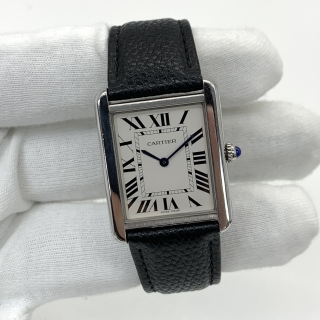CARTIER WATCH TANK WSTA0028 SOLO LARGE MODEL LM QUARTZ (WATCH ONLY)