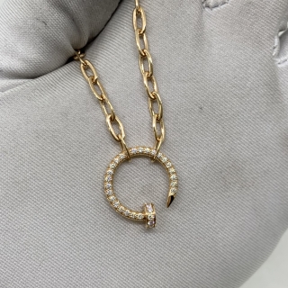 CARTIER FINE JEWELRY NECKLACE JUSTENCLOU NECKLACE, RG 2022 FULLSET PLM273