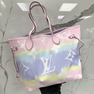 LOUIS VUITTON BAG M45270 NEVERFULL MM PASTEL ESCALE GI0260