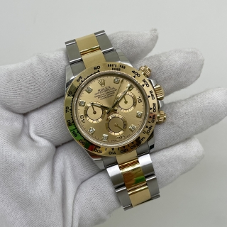 ROLEX WATCH DAYTONA 116503G WATCH ONLY CHRONO GOLD DIAL WZ688365