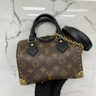LOUIS VUITTON BAG MONOGRAM M13146 SPEEDY TRUNK 20 2WAY RFID