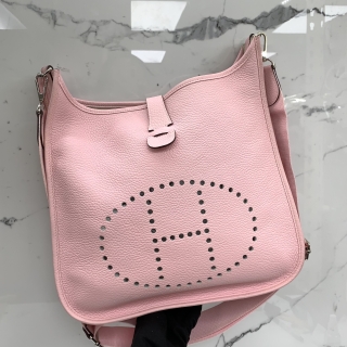 HERMES BAG EVELYN 3 GM 33 T STAMP SAKURA PINK