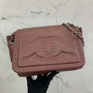 CHANEL BAG COCOMARK ACCORDIAN FLAP CHAIN SHOULDER NO CARD NO.16 16552531