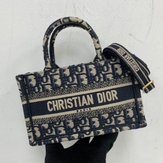 DIOR BAG BOOK TOTE CLASSIC OBLIQUE 2WAY 50-MA-0214