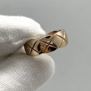 CHANEL FINE JEWELRY RG750 COCO CRUSH RING W CERT 2022 J1081746 5.7G CE3291