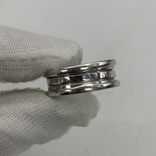 BVLGARI FINE JEWELRY RING BZERO1 RING ONLY WG750 #56 9.25G