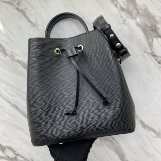 LOUIS VUITTON BAG EPI NEONOE MM BLACK 2WAY SA1109