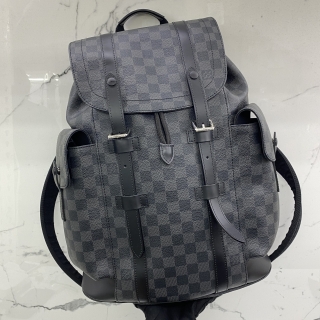LOUIS VUITTON BAG DAMIER GRAPHITE CHRISTOPHER PM RFID N41379