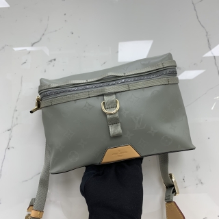 LOUIS VUITTON BAG MONOGRAM M43889 TITANIUM MESSENGER PM PL2118