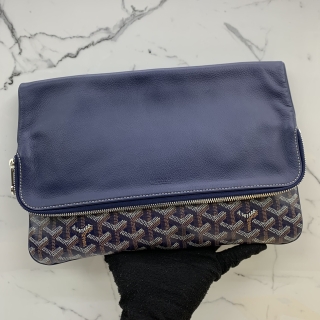 GOYARD SLG CLUTCH SAINTE MARIE BLUE SAR020219