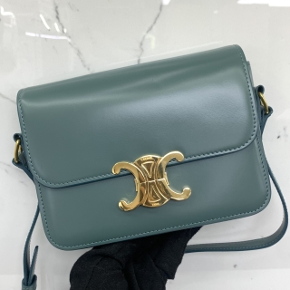 CELINE BAG TRIOMPHE TEEN TEAL 2022 2022
