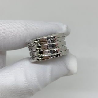 BVLGARI FINE JEWELRY RING BZERO1 WG750 3 BANDS 9.5G RING ONLY 49#