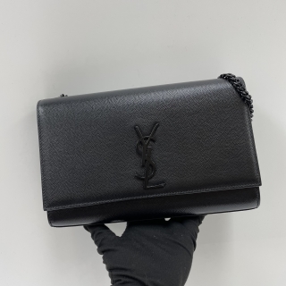 YSL BAG 364021  KATE MEDIUM CHAIN SHOULDER SOBLACK