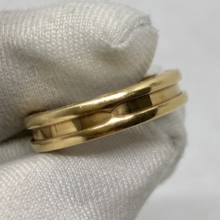 BVLGARI FINE JEWELRY RING BZERO ONE BAND 7.0G NO CERT 750 E763Y3