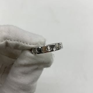 BVLGARI FINE JEWELRY RING BVLGARI BVLGARI WG750 W/1P DIAMOND