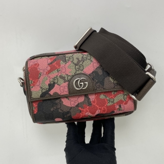 GUCCI BAG GG 855449 CAMOUFLAGE SUPREME SHOULDER CROSSBODY