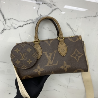 LOUIS VUITTON BAG MONOGRAM ONTHEGO EAST WEST RFID 2WAY