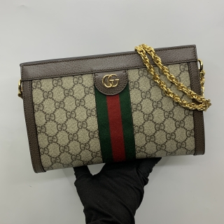 GUCCI BAG OPHIDIA SUPREME CHAIN SHOULDER CLUTCH 503877