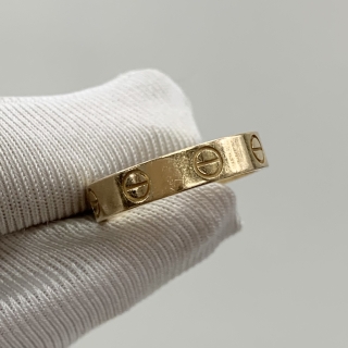 CARTIER FINE JEWELRY RING MINI LOVE RG SIZE 49 W/INITIAL 3.1Ｇ 2017 DPA443