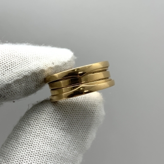 BVLGARI FINE JEWELRY RING BZERO YG 750 W/ BOX ONLY #54 9.4G CEVLFF