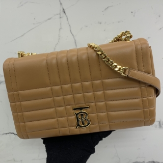 BURBERRY BAG  TB CHAIN SHOULDER BROWN