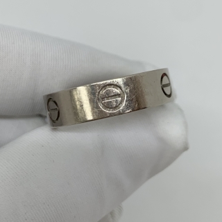 CARTIER FINE JEWELRY RING LOVE AU750 6.8G #58 PPZ175 RING ONLY