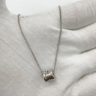 BVLGARI FINE JEWELRY NECKLACE MINI B-ZERO WG 7.43G