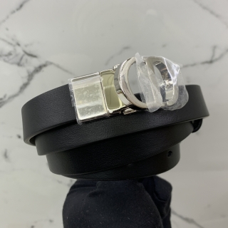 DIOR BELT MONTAIGNE 30 REVERSIBLE BLACK/LATTE