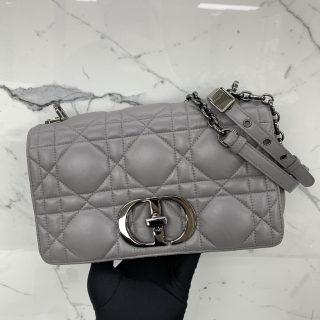 DIOR BAG CARO CHAIN MEDIUM SHOULDER GREY 2021