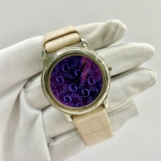 GUESS PURPLE QUARTZ NOT MOVING WATCH