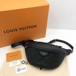 Brand New Louis Vuitton Black Bumbag Monogram Empreinte Leather M44812