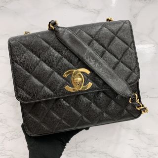 Chanel Bag Caviar Skin No.3 Chain Shoulder No Card