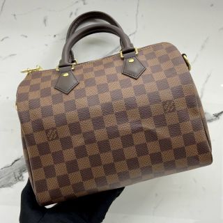 Speedy 25 Bandouliere in Damier