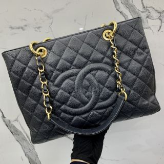 Chanel No.16 GHW GST in Caviar Skin