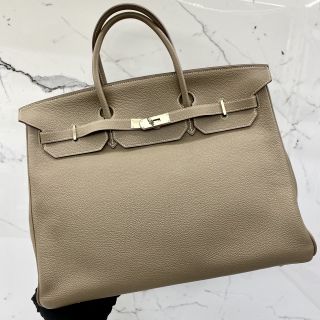 Hermes Bag Birkin 40 in Togo Leather, M Stamp