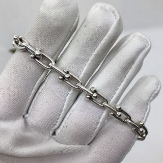 MEDIUM LINK HARDWARE IN STERLING SILVER S925 16.32G