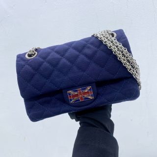 NO. 12 UNION JACK REISSUE 224 FLAP CHAIN SHOULDER BAG