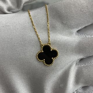 Alhambra Onyx Necklace