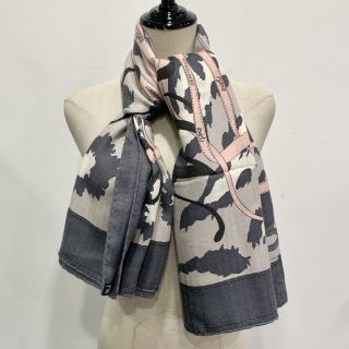 HERMES SCARF CARRE 140 CASHMERE MONSIEUR ET MADAME