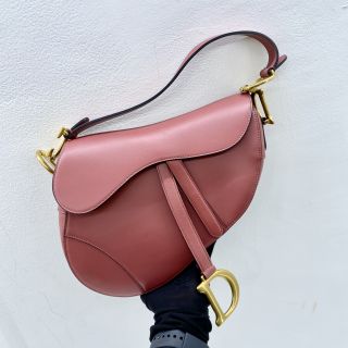 RED LEATHER SHOULDER BAG