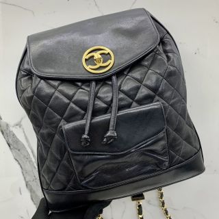 No.2 Chain Backpack in Lambskin