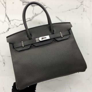 Hermes Bag Birkin 30 in Togo Graphite, O Stamp