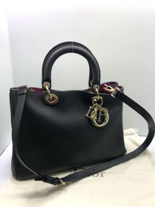 Christian Dior Diorisimo Leather Hand Bag