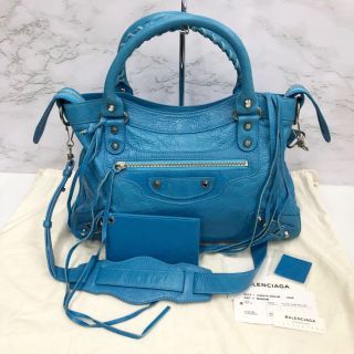 Balenciaga Blue Classic City Bag